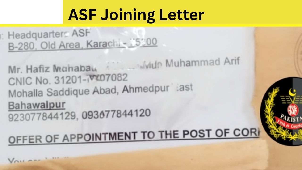 ASF Joining Letter