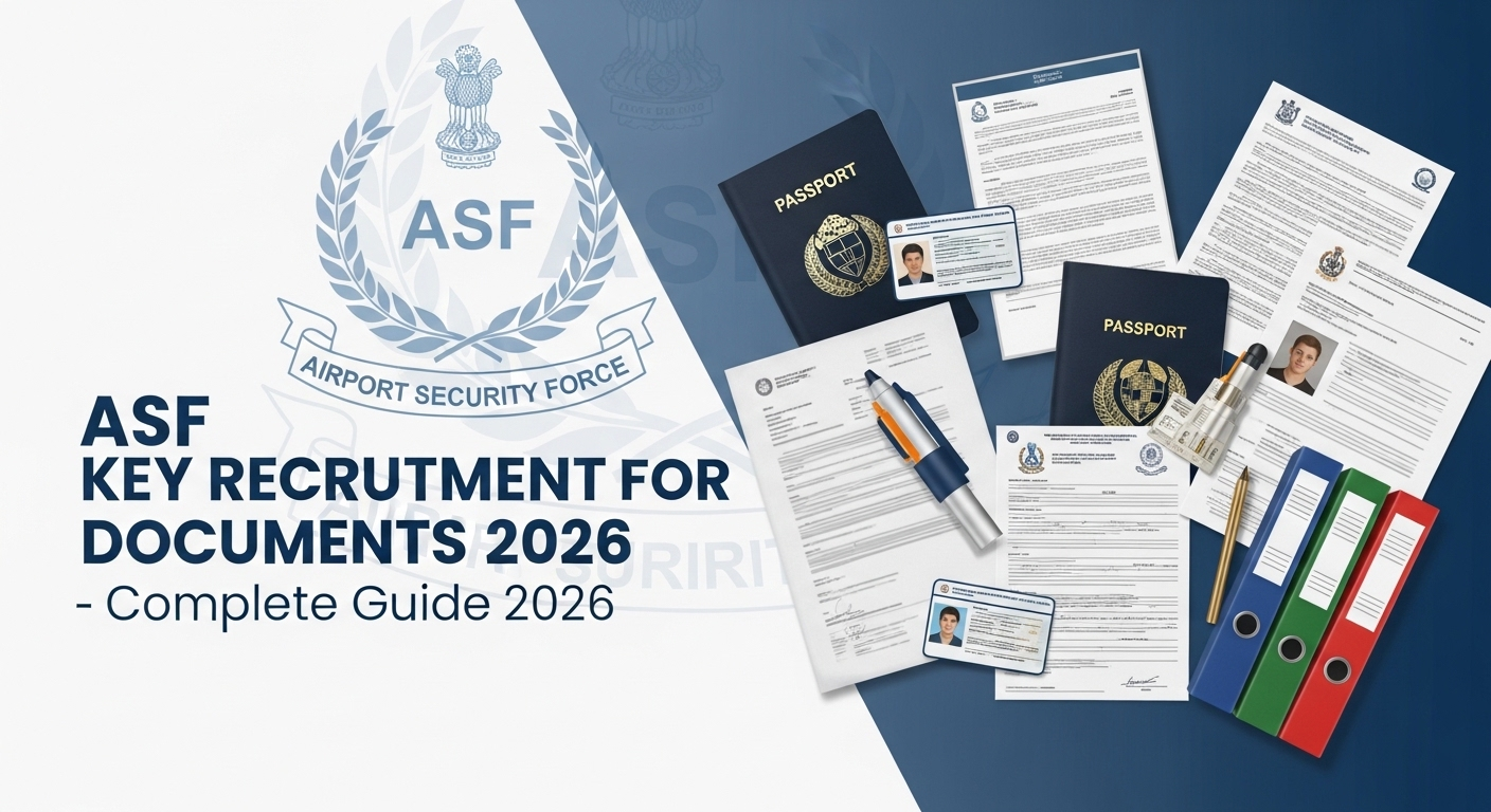 Key Documents Required for ASF Recruitment