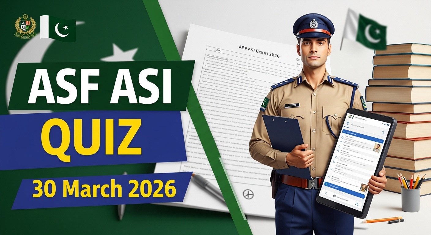 ASF ASI Today Paper with answer key