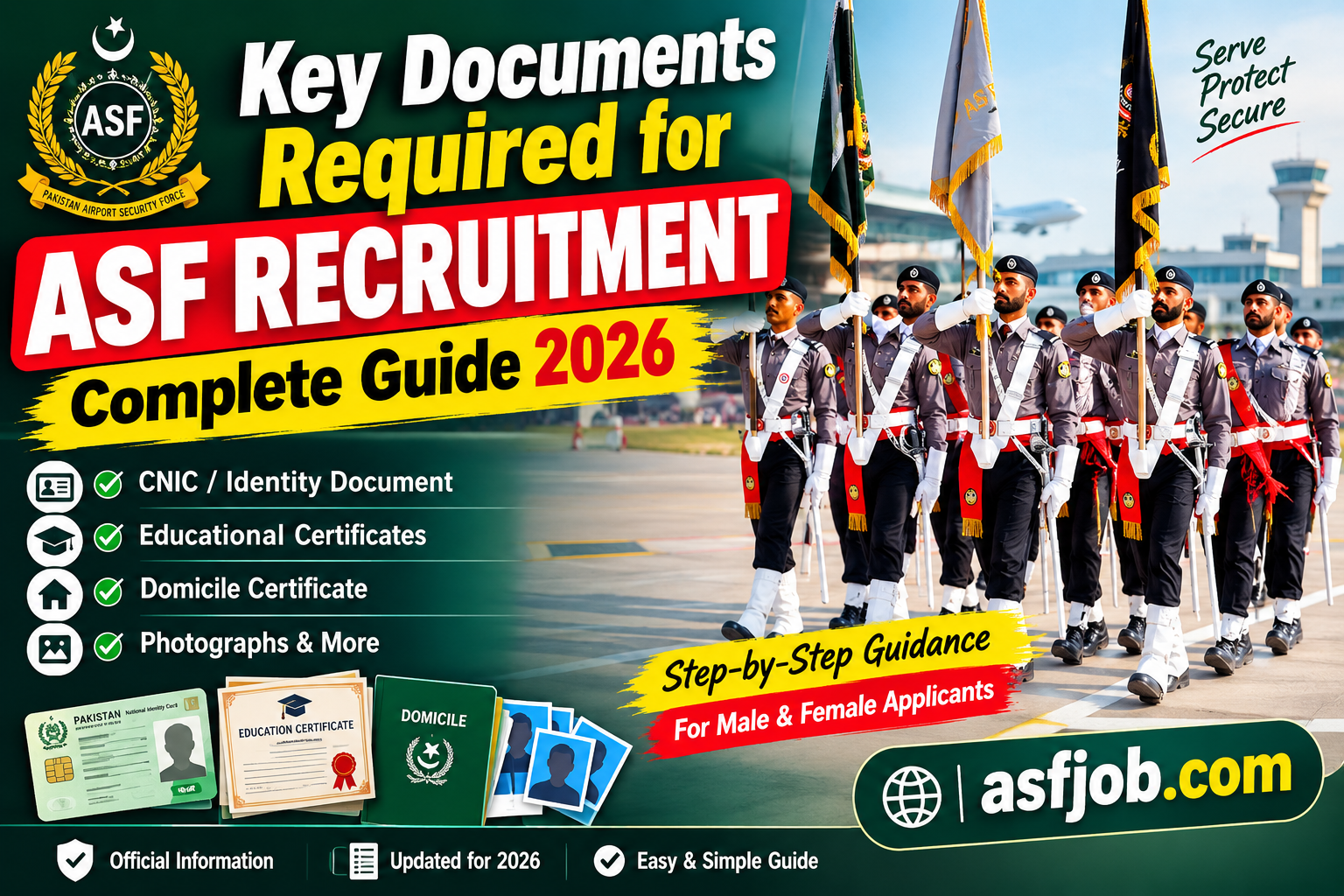 Key Documents Required for ASF Recruitment