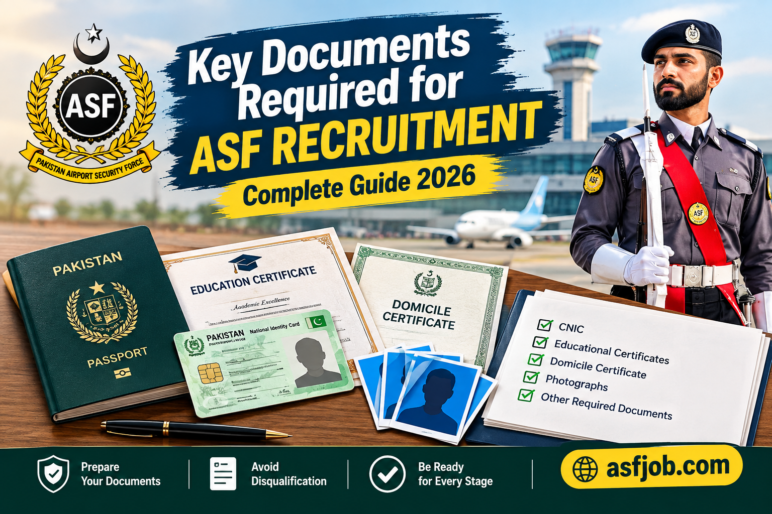 Key Documents Required for ASF Recruitment