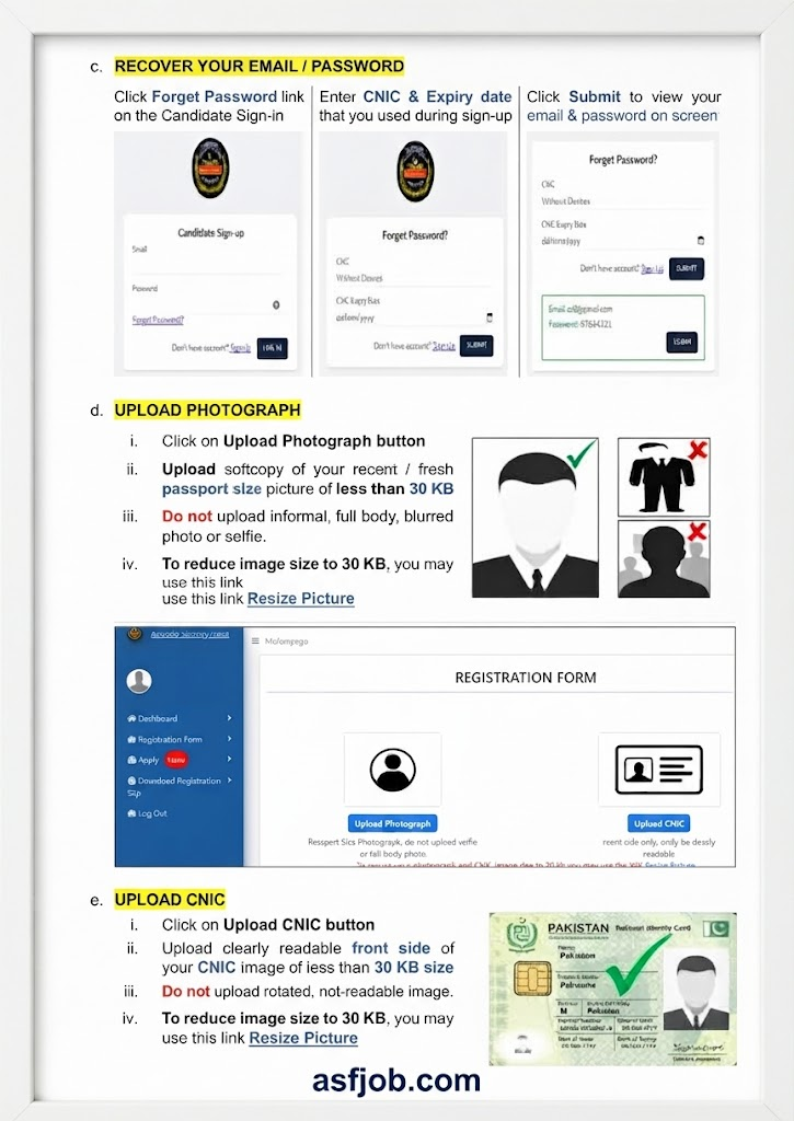 Upload Your Passport-Size Photograph