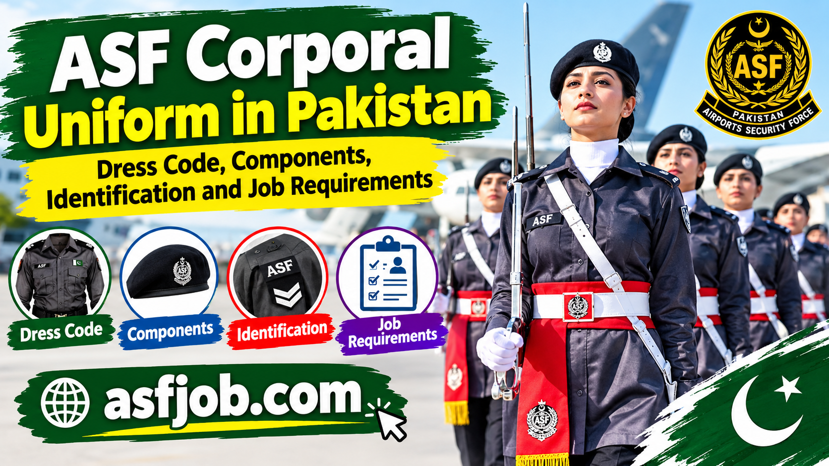 ASF Corporal Uniform in Pakistan